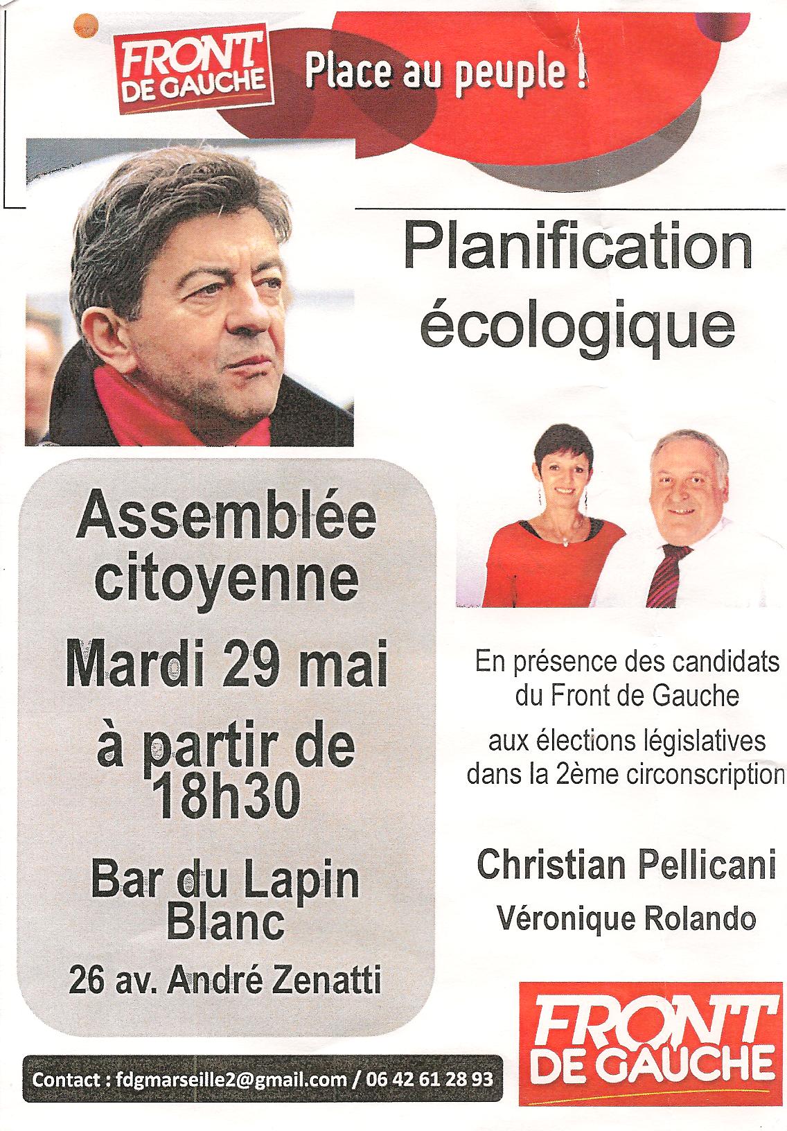 (11) Législatives : Planification écologique au menu du bar « Le Lapin Blanc » !