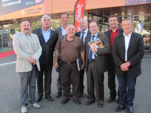 L'association des élus Communistes et Républicains des Bouches du Rhône visite la Foire.