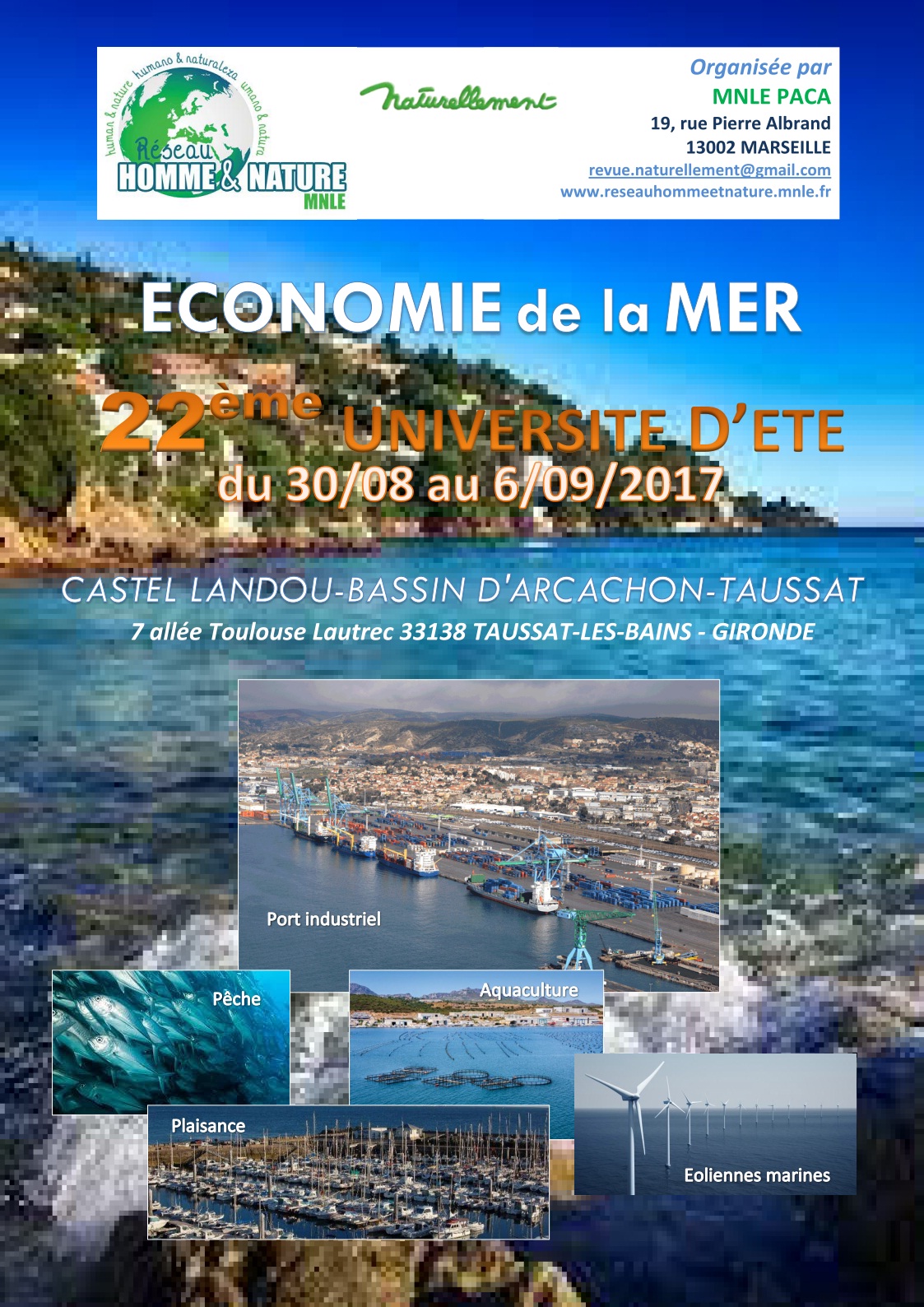 Agenda : Economie de la mer, prenez date !