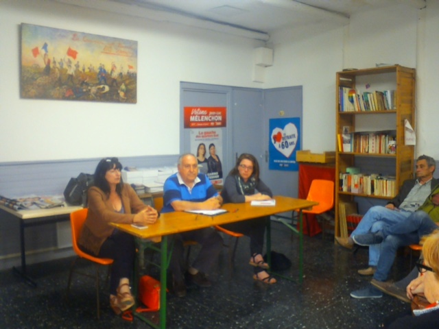QcM Rencontre avec Audrey GARINO, candidate dans la deuxième circonscription de Marseille PCF/ Front de Gauche « La gauche des quartiers Sud contre l’austérité »