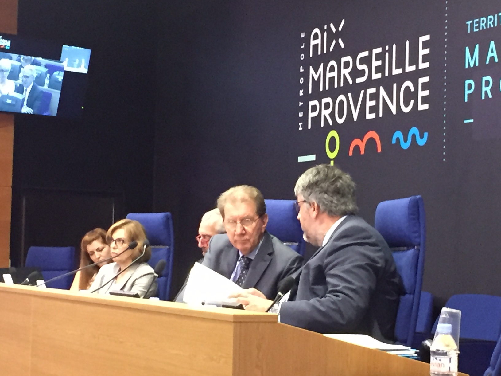 Conseil du Territoire Marseille Provence : Dernière séance pour le président TEISSIER