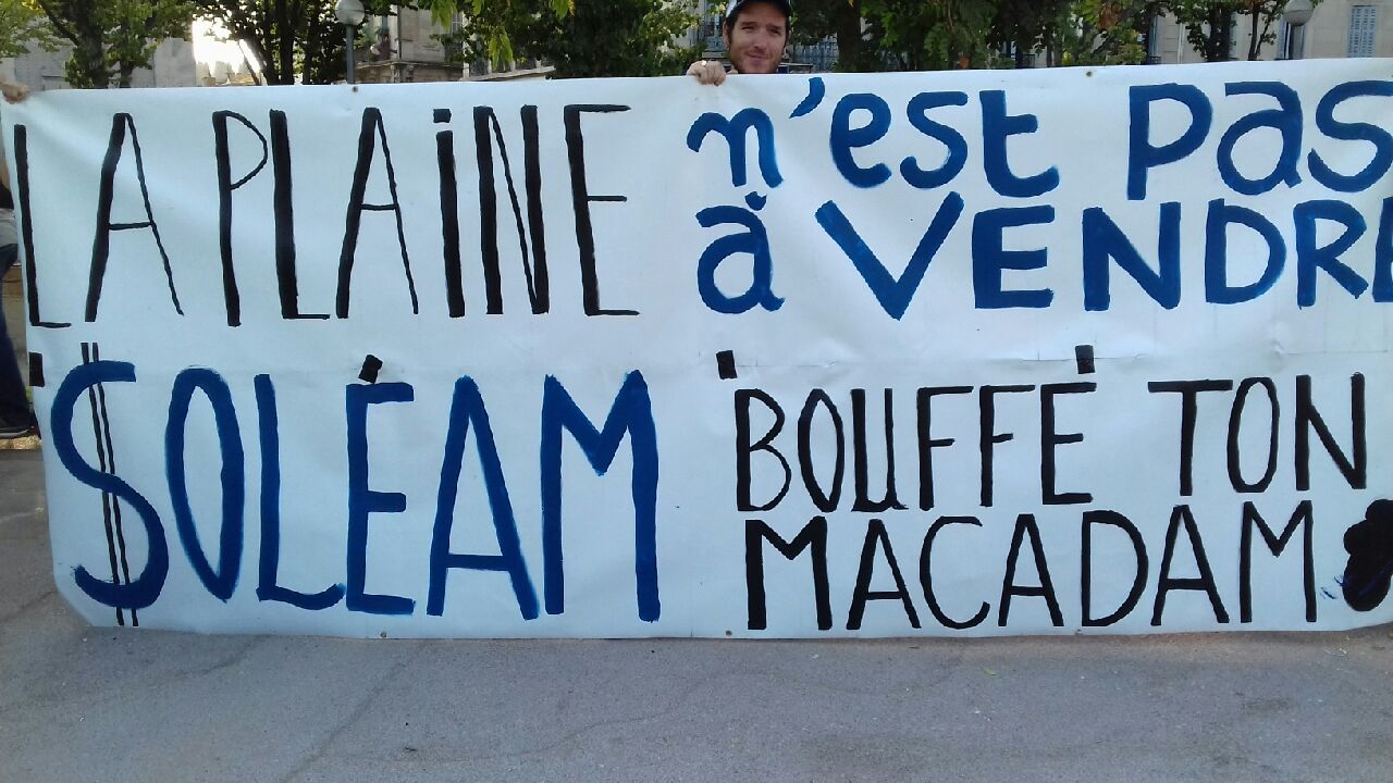 (3) La Plaine : Nouvelle manifestation ce jour contre ce projet de gentrification de Marseille