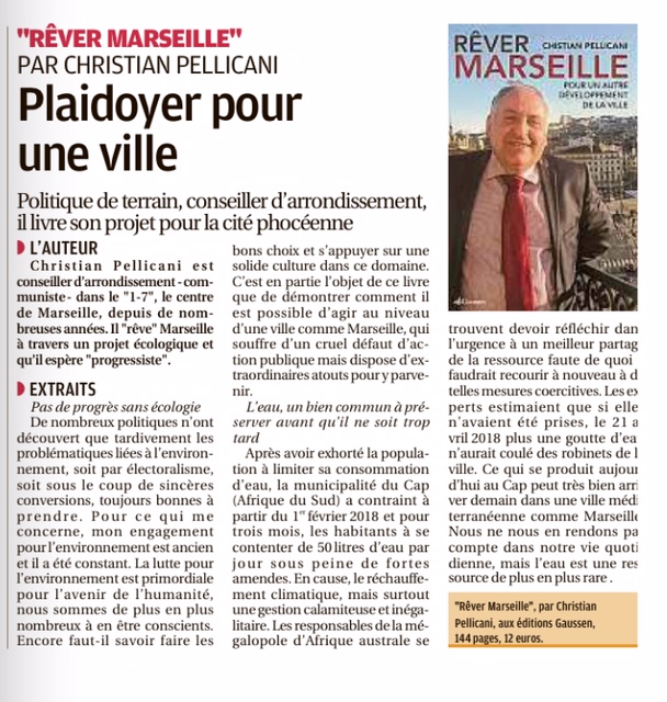 Le quotidien la Provence présente « Rêver Marseille »