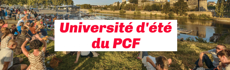 (1) Congrès PCF du 23 au 25 novembre 2018 mais avant l’université d’été à Angers fin Août