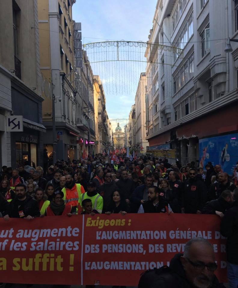 (2) Un nouveau samedi de luttes avec des convergences : Pour l’eau publique, contre les PPP écoles à Marseille, pour le pouvoir d’achat avec la CGT et contre la Municipalité avec les habitants de Noailles !