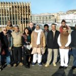 Avec la délégation d'ONG Indiennes contre la gestion des politiques publiques de l'Eau par le conseil mondial  de l'eau en réunion à Marseille