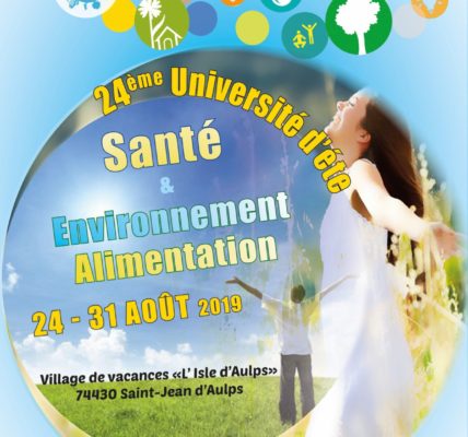 (2) Le tour des Universités  – MNLE Santé Environnement : L’ Alimentation en débat du 24 au 31 août 2019