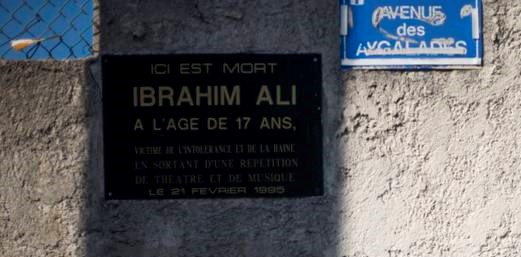 Le Printemps Marseillais inscrit au vote du conseil municipal du 8 février Une Avenue « Ibrahim Ali » : Inauguration le 21 février 2021  – Un long chemin pour la mémoire !